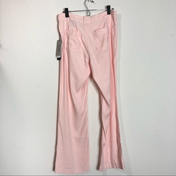 NYDJ Wylie Trouser Linen Blend Lift Tuck Pant - Picture 5 of 7